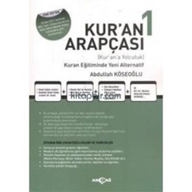 Kur'an Arapçası 1. Kitap+Çözüm Kitabı-Abdullah Köseoğlu
