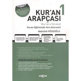 Kur'an Arapçası 1. Kitap+Çözüm Kitabı-Abdullah Köseoğlu