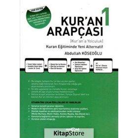 Kur'an Arapçası 1. Kitap+Çözüm Kitabı-Abdullah Köseoğlu