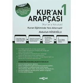 Kur'an Arapçası 1. Kitap+Çözüm Kitabı-Abdullah Köseoğlu