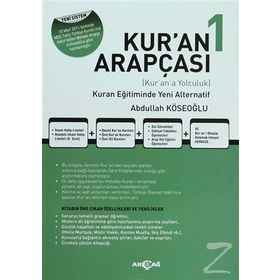 Kur'an Arapçası 1. Kitap+Çözüm Kitabı-Abdullah Köseoğlu