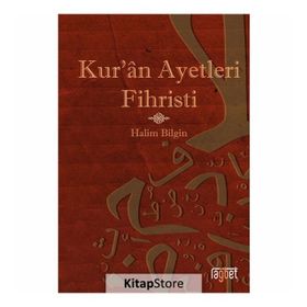 Kur'an Ayetleri Fihristi - Halim Bilgin