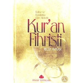 KUR'AN FIHRISTI - RECEP AYKAN