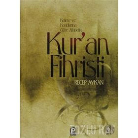KUR'AN FIHRISTI - RECEP AYKAN