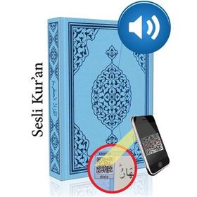 Kur’an-ı Kerim Bilgisayar Hatlı Mavi Renk Hafız Boy Ciltli - kollektif
