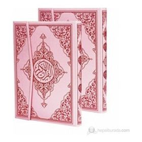 KUR'AN-I KERIM BILGISAYAR HATLI - PEMBE CILT (RAHLE BOY, KOD:P17) (TÜRKÇE FIHRISTLI) - KOLEKTIF