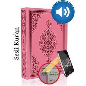 Kur’an-ı Kerim Bilgisayar Hatlı Pembe Renk Hafız Boy Ciltli - kollektif