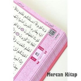 Kur’an-ı Kerim Bilgisayar Hatlı Pembe Renk Hafız Boy Ciltli - kollektif