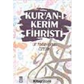 KUR´AN-I KERIM FIHRISTI - ABDÜLVEHHAB ÖZTÜRK