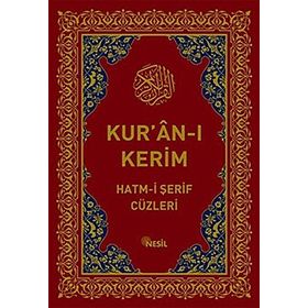 KUR'AN-I KERIM HATM-I ŞERIF CÜZLERI (ORTA BOY, KUTULU) - GENEL