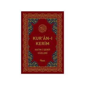 KUR'AN-I KERIM HATM-I ŞERIF CÜZLERI (ORTA BOY, KUTULU) - GENEL