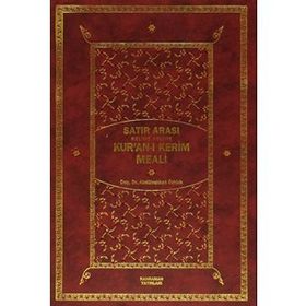 KUR'AN- I KERIM MEALI SATIR ARASI KELIME KELIME 2 CILT - ABDÜLVEHHAB ÖZTÜRK