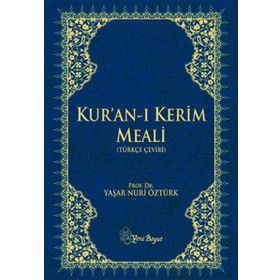 KURAN I KERIM MEALI (TÜRKÇE ÇEVİRİ BÜYÜK BOY) - YAŞAR NURI ÖZTÜRK