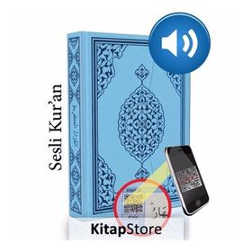 KUR'AN-I KERIM PEMBE VE MAVI RENKLI RAHLE BOY - KOLEKTIF