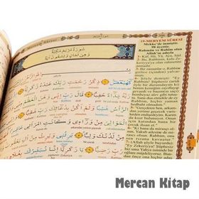 KUR'AN-I KERIM VE AÇIKLAMALI MEALI SATIR ARASI TÜRKÇE OKUNUŞLU - KOLEKTIF