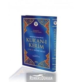 KUR'AN-I KERIM VE KELIME MEALI RAHLE BOY - ELMALILI MUHAMMED HAMDI YAZIR