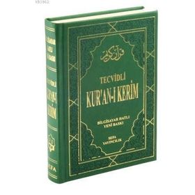 KUR'AN-I KERIM VE SATIR ARASI KELIME KELIME TÜRKÇE OKUNUŞU (HAFIZ BOY) BILGISAYAR HATLI - TRANSKRIPTLI - TECVIDLI - ELMALILI MUHAMMED HAMDI YAZIR