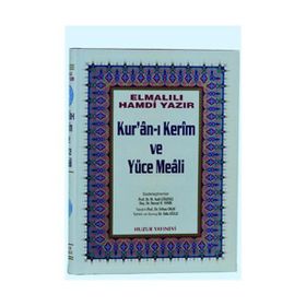 KURAN-I KERIM VE YÜCE MEALI - KÜÇÜK BOY HAFIZ OSMAN HATLI - ELMALILI MUHAMMED HAMDI YAZIR