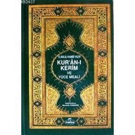 KUR'AN-I KERIM VE YÜCE MEALI (ORTA BOY) - ELMALILI MUHAMMED HAMDI YAZIR