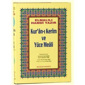 KURAN-I KERIM VE YÜCE MEALI - ORTA BOY HAFIZ OSMAN HATLI - ELMALILI MUHAMMED HAMDI YAZIR