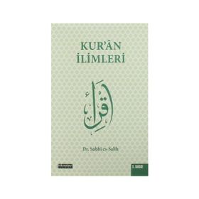 KUR'AN İLİMLERİ - SUBHI ES-SALIH
