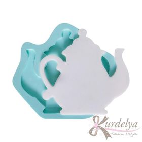 Kurdelya Çaydanlık Tabanlık ve Pano Silikon Kalıbı