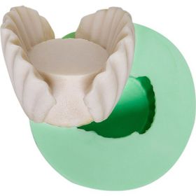 Kurdelya Deniz Kabuğundaki İnci Tealight Mumluk Kalıbı