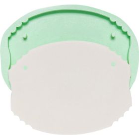 Kurdelya İki Delikli Oval Tabanlık Silikon Kalıbı
