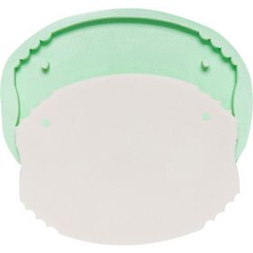 Kurdelya İki Delikli Oval Tabanlık Silikon Kalıbı