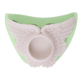 Kurdelya Melek Kanadı Tealight Mumluk Silikon Kalıbı