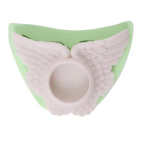 Kurdelya Melek Kanadı Tealight Mumluk Silikon Kalıbı