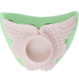 Kurdelya Melek Kanadı Tealight Mumluk Silikon Kalıbı