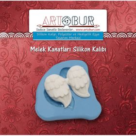 Kurdelya Melek Kanatları Silikon Kalıbı