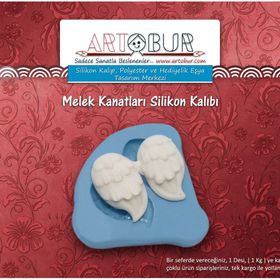 Kurdelya Melek Kanatları Silikon Kalıbı