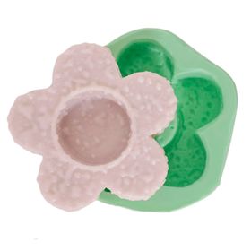 Kurdelya Papatya Tealight Mumluk Silikon Kalıbı