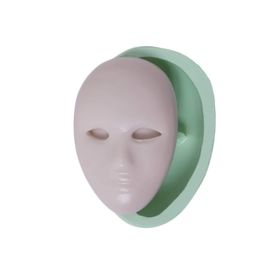 Kurdelya Sade Maske Silikon Kalıbı