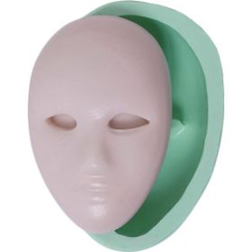 Kurdelya Sade Maske Silikon Kalıbı