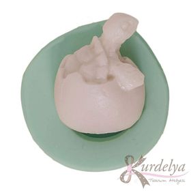 Kurdelya Yumurtadan Çıkan Kaplumbağa Silikon Kalıbı