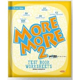 Kurmay ELT 2. Sınıf More More Worksheets Test Book