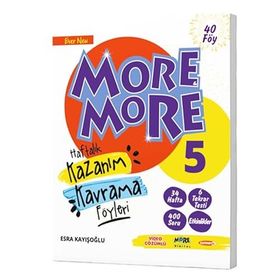 Kurmay ELT 2022 5. Sınıf More ve More Haftalık Kazanım Kavrama Föyleri