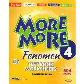 Kurmay ELT 4. Sınıf More More Fenomen Test Book Worksheets