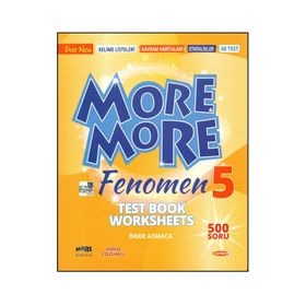 Kurmay ELT More and More 5. Sınıf English Fenomen Test Book