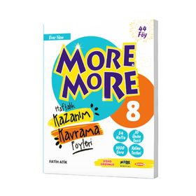 Kurmay ELT Yayınları 8. Sınıf More & More Haftalık Kazanım Kavrama Föyleri