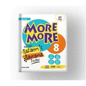 Kurmay ELT Yayınları 8. Sınıf More & More Haftalık Kazanım Kavrama Föyleri