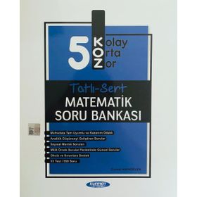 Kurmay Okul Yayınları 5. Sınıf Matematik Koz Tatlı Sert Soru Bankası