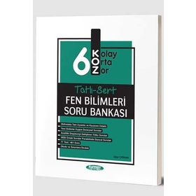 Kurmay Okul Yayınları 6. Sınıf Fen Bilimleri Koz Tatlı Sert Soru Bankası