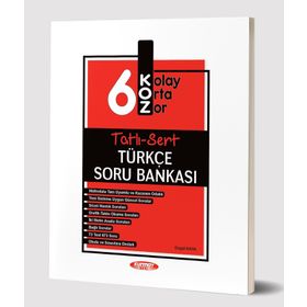 Kurmay Okul Yayınları 6. Sınıf Türkçe Koz Tatlı Sert Soru Bankası