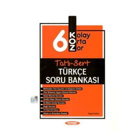 Kurmay Okul Yayınları 6. Sınıf Türkçe Koz Tatlı Sert Soru Bankası