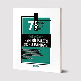 Kurmay Okul Yayınları 7. Sınıf Fen Bilimleri Koz Tatlı Sert Soru Bankası