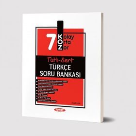 Kurmay Okul Yayınları 7. Sınıf Türkçe Koz Tatlı Sert Soru Bankası